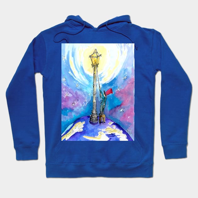 lamp lighter Hoodie by Gemonart